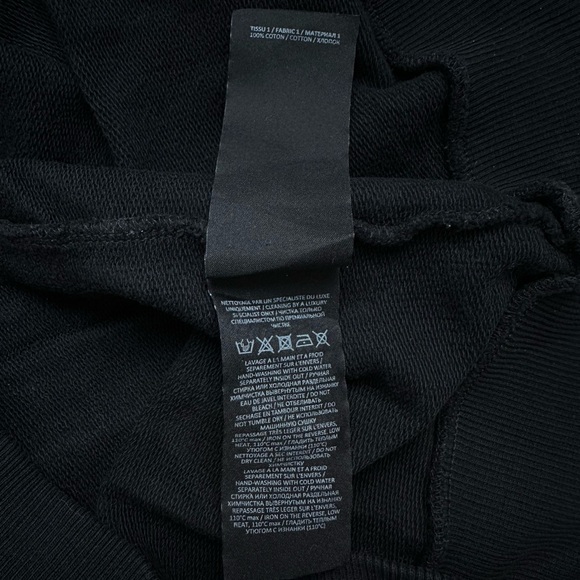 Balmain Foil Sweatshirt ‘Noir/Argent’ - Picture 7 of 16